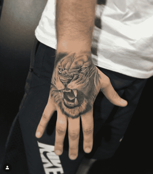 Leão na Mão - Tattoo