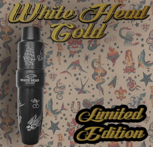Pen White Head Gold G1 - Edição Limitada Old School